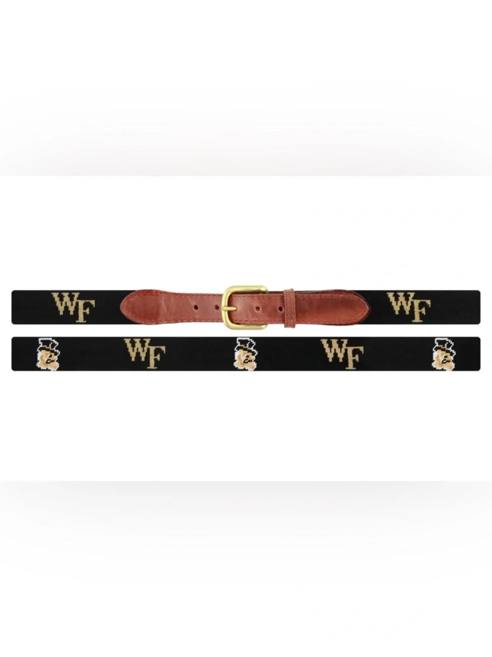 Smathers and Branson Needlepoint Wake Forest Belt